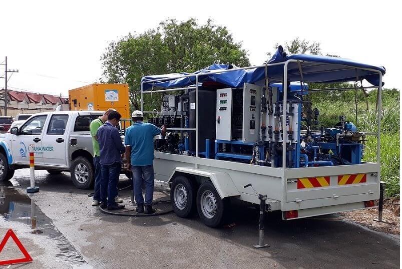 MOBILE TREATMENT PLANT