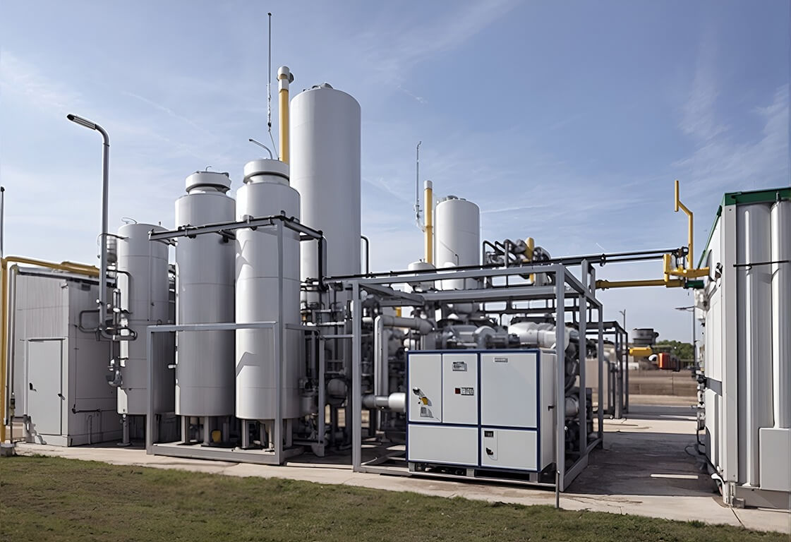 Biogas upgrading