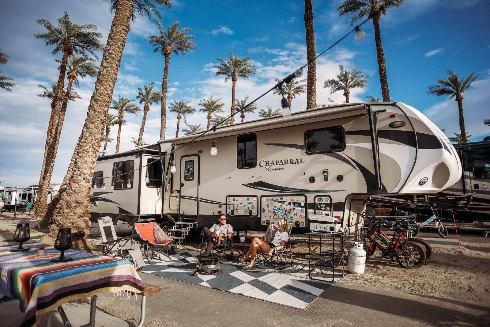 Campsites and RVs